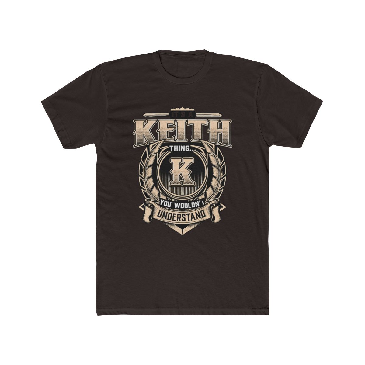 Keith First Name - It's A Keith Thing (On Back) T Shirt | Braxton Keith - alternate angle 2, merchandise