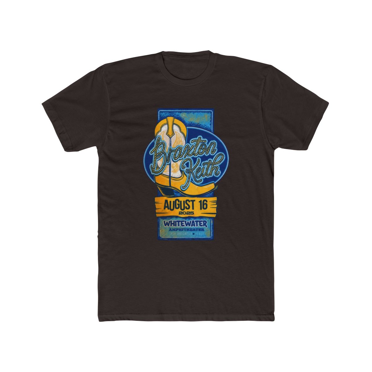 Top Braxton Keith New Braunfels August 16 2025 Tour, TX T Shirt - 2020 Trending Tees - alternate angle 2, merchandise